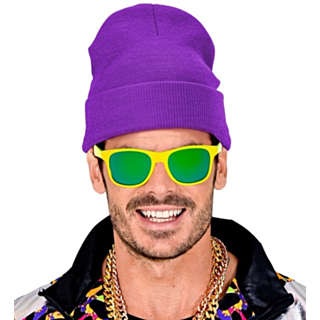 Hip Hop Beanie Lila