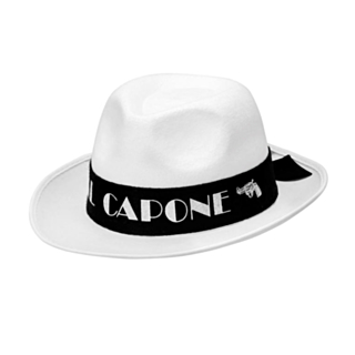Al Capone Hatt Vit
