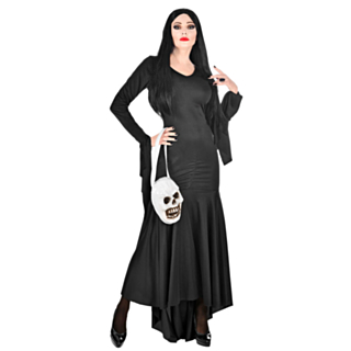 Gotisk Vampyrinna Maskeraddräkt