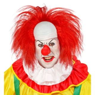 Läskigt Clownhår