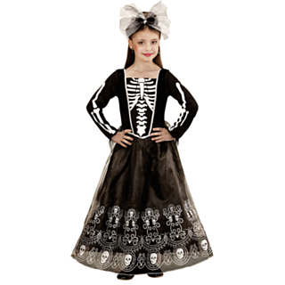 Day of the Dead Skelett Barndräkt