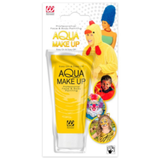 Aqua Ansiktsfärg Tub Gul