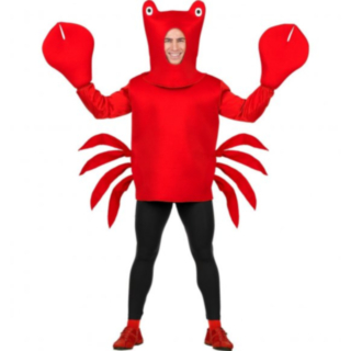 Herr Krabba Maskeraddräkt