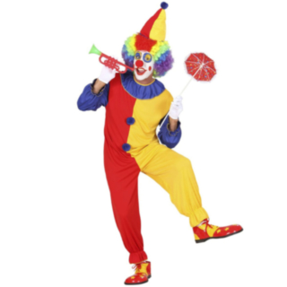 Clownen Kirk Maskeraddräkt