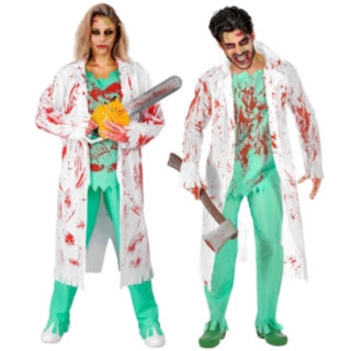 Zombieläkare Maskeraddräkt