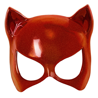 Katt Mask Röd
