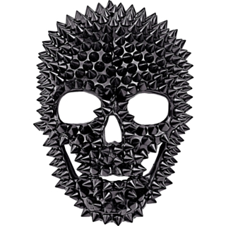 Nitar Dödskalle Mask Svart