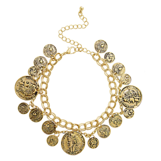 Mynt Armband Guld