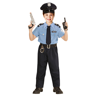 Polispojke Barndräkt