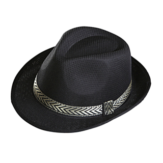 Panama Fedora Svart