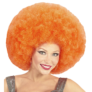 Enormt Stor Afro Orange