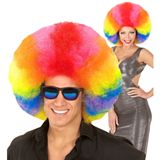 Clown Afroperuk Regnbåge