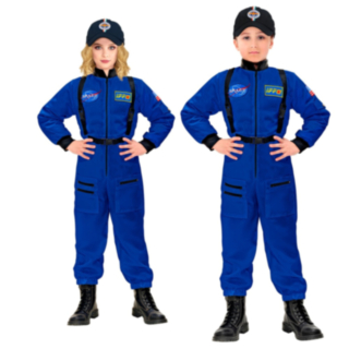 Astronaut Barndräkt Blå