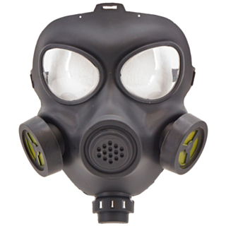 Militär Gasmask Svart