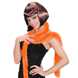 Marabou Fjäderboa Orange
