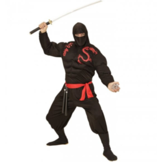 Super Muskelninja Maskeraddräkt