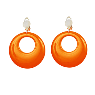 Disco Örhängen Orange