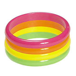 80-tal Party Armband Neon