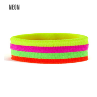 Neon Svettband Regnbåge