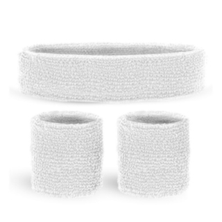 Svettband Set Vit