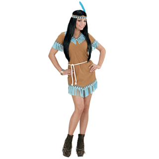Fröken Indian Maskeraddräkt