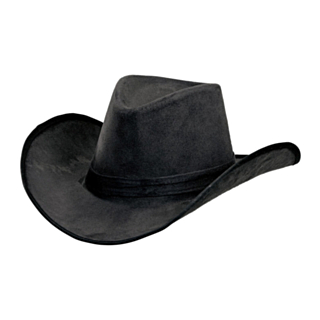 Svart Cowboyhatt