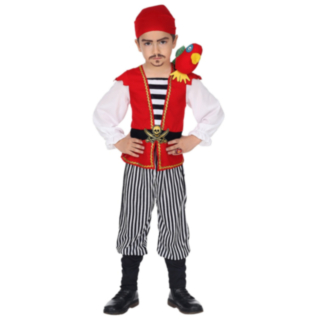 Klassisk Piratkapten Barndräkt