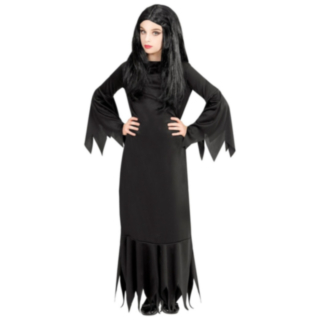 Morticia Klänning Barndräkt