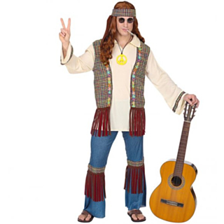 Fredlig Hippie Maskeraddräkt