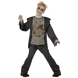 Zombiepojke Barndräkt