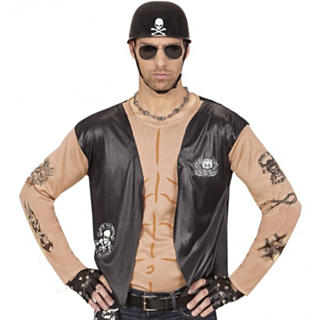 Rå Biker Tröja