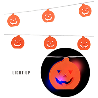 Pumpa LED-ljusslinga