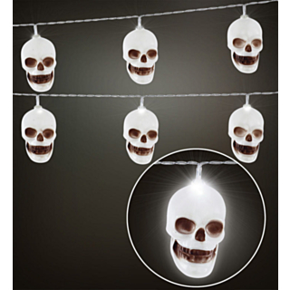 Dödskalle LED-ljusslinga