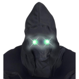 Ansiktslös LED-mask Grön