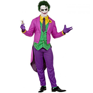 Läskig Joker Maskeraddräkt