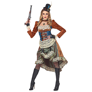 Viktoriansk Steampunk Maskeraddräkt