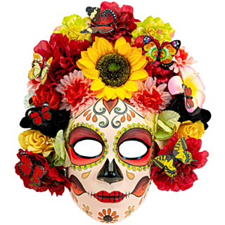Solros Sugar Skull Mask