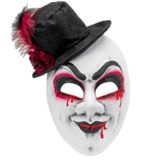 Blodig Harlekin Mask