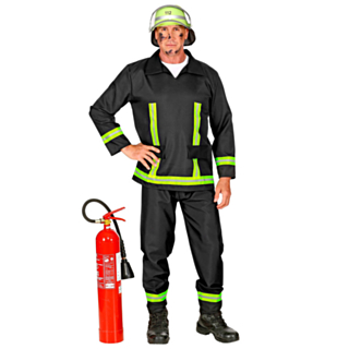 Klassisk Brandman Maskeraddräkt