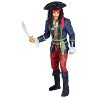 Piratkapten Maskeraddräkt