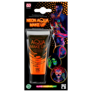 Neon Aqua Smink Orange