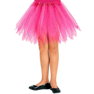 Glittrande Tutu Tyllkjol Barn Rosa