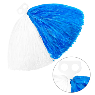 Cheerleader Pom Pom Blå/Vit
