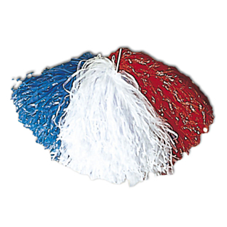 Pompom Blå/Vit/Röd