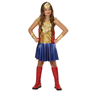 Wonder Girl Barndräkt