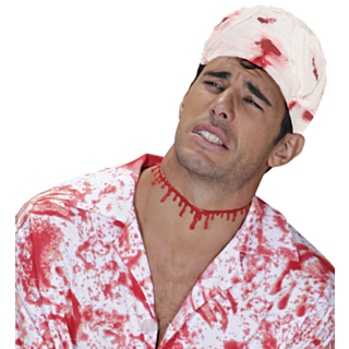 Blodigt Bandage