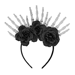 Dödens Hand Blommor Hårband