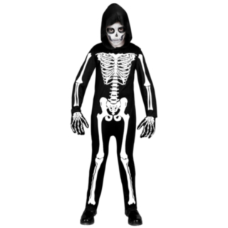 Skelett Jumpsuit Barndräkt