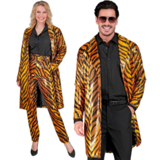 Tiger Paljettrock Orange