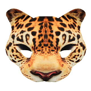 Leopard Halvmask